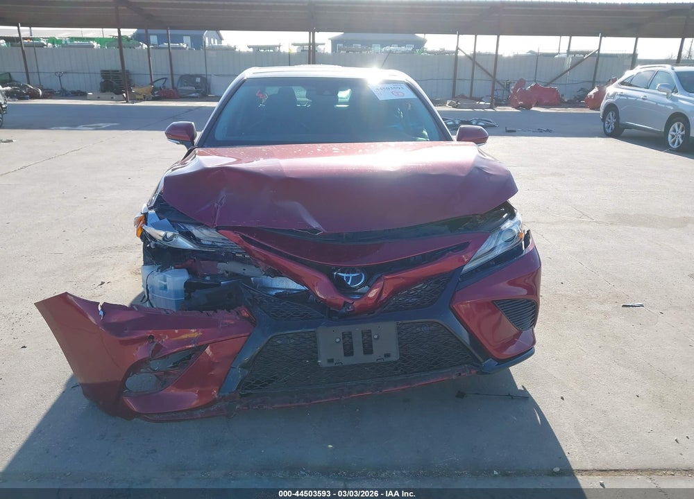 2018 TOYOTA CAMRY XSE V6 VIN: 4T1BZ1HK8JU505347