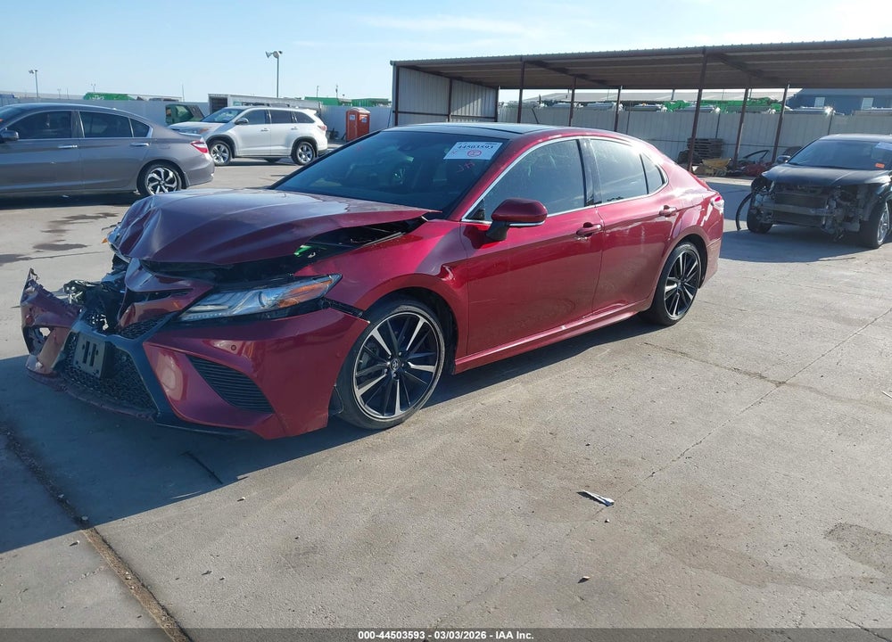 2018 TOYOTA CAMRY XSE V6 VIN: 4T1BZ1HK8JU505347