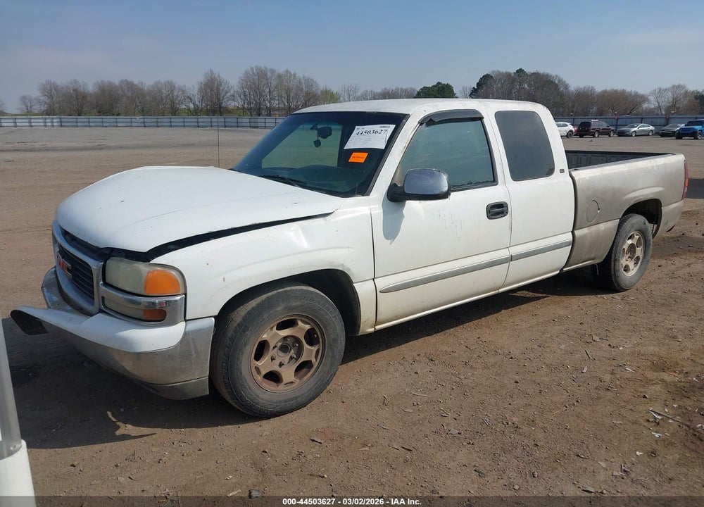 1999 GMC SIERRA 1500 SLE VIN: 2GTEC19T8X1566132