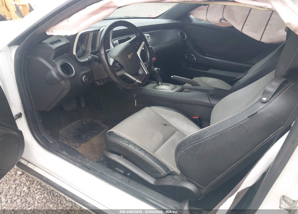 2013 CHEVROLET CAMARO 1LT VIN: 2G1FB1E35D9107465