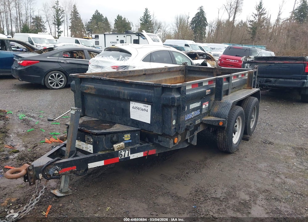 2014 LOAD TRAIL TRAILER VIN: 4ZEDT1026E1061821