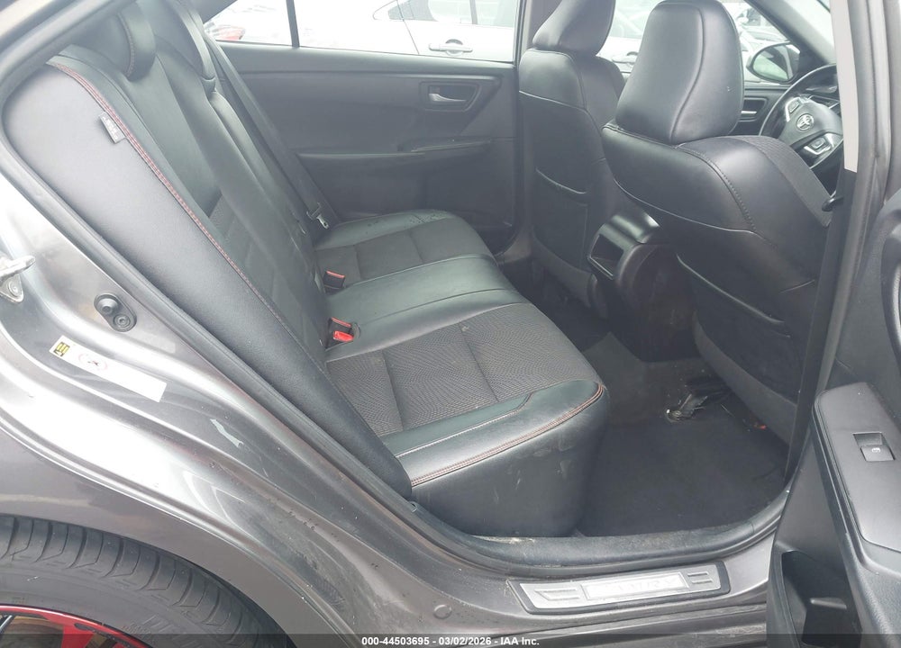 2016 TOYOTA CAMRY SE VIN: 4T1BF1FK4GU238082