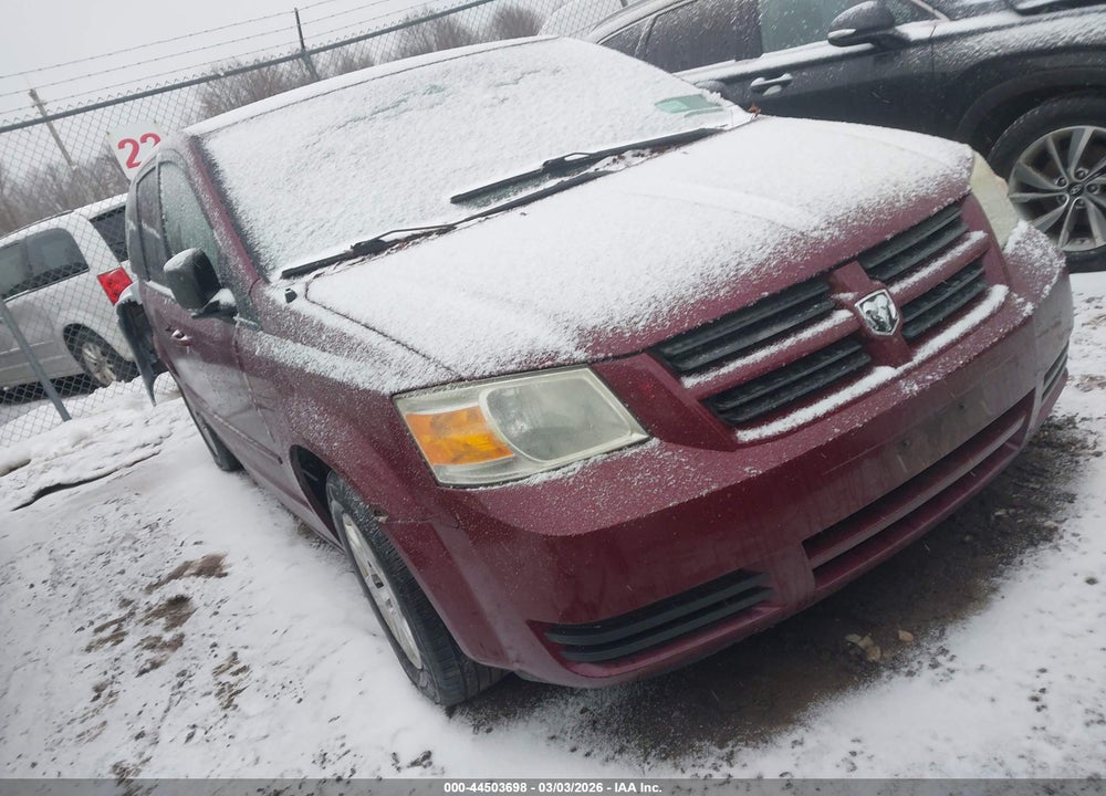 2009 DODGE GRAND CARAVAN SE VIN: 2D8HN44E19R547929