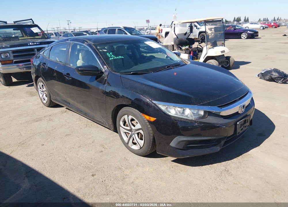2016 HONDA CIVIC LX VIN: 19XFC2F51GE245097