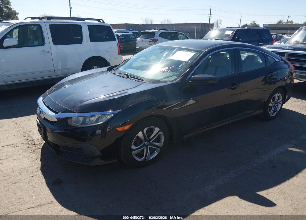 2016 HONDA CIVIC LX VIN: 19XFC2F51GE245097