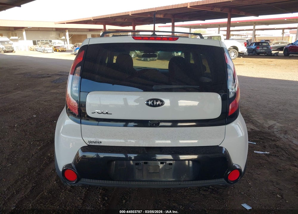 2016 KIA SOUL + VIN: KNDJP3A55G7365318