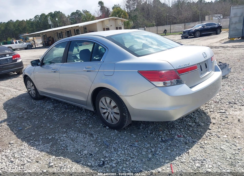 2012 HONDA ACCORD 2.4 LX VIN: 1HGCP2F36CA164973