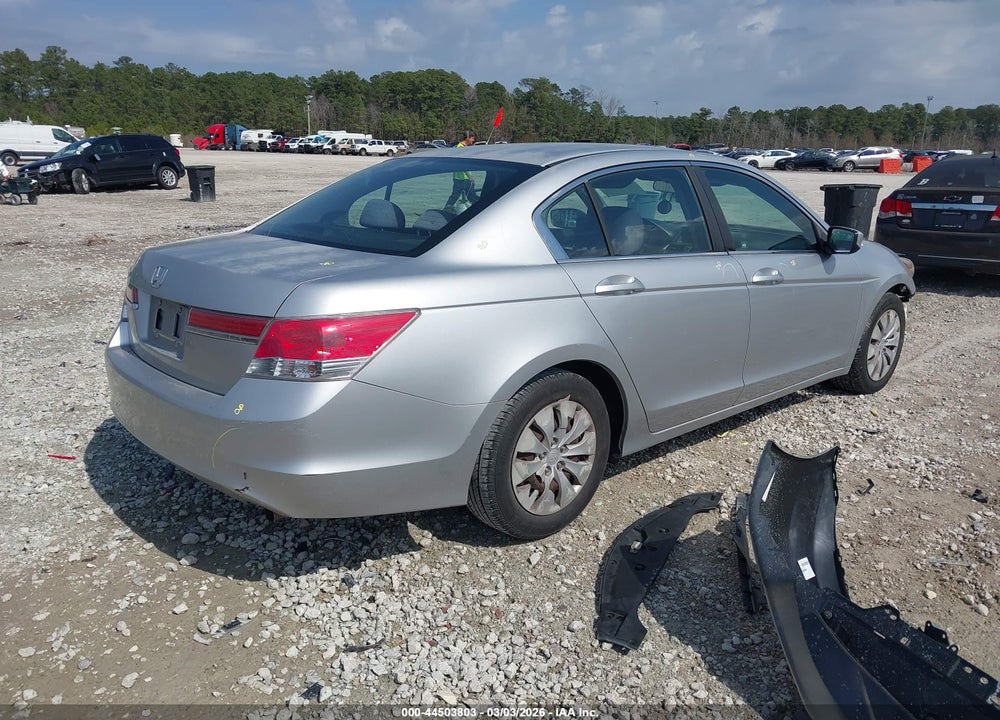 2012 HONDA ACCORD 2.4 LX VIN: 1HGCP2F36CA164973