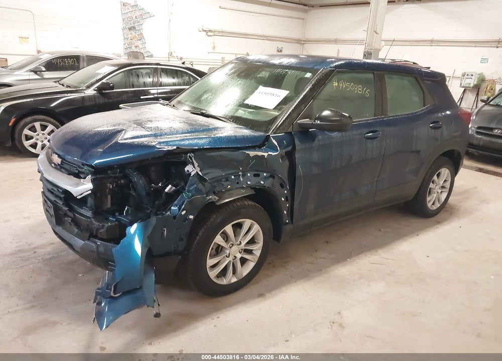 2021 CHEVROLET TRAILBLAZER AWD LS VIN: KL79MNSL9MB025907