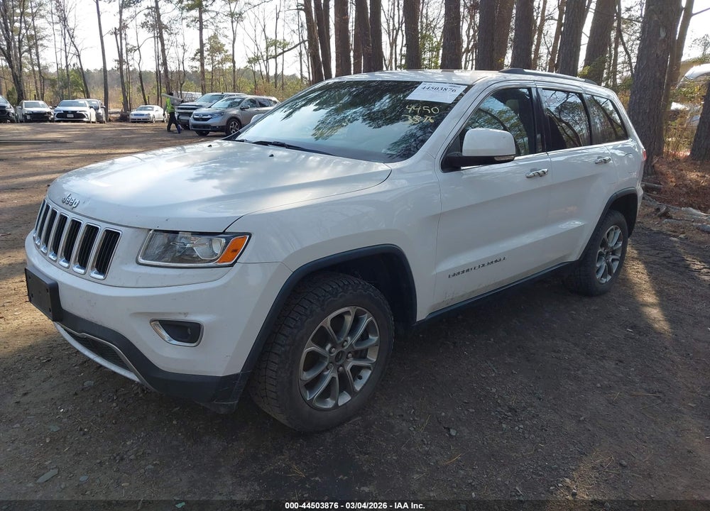 2014 JEEP GRAND CHEROKEE LIMITED VIN: 1C4RJEBG6EC460605