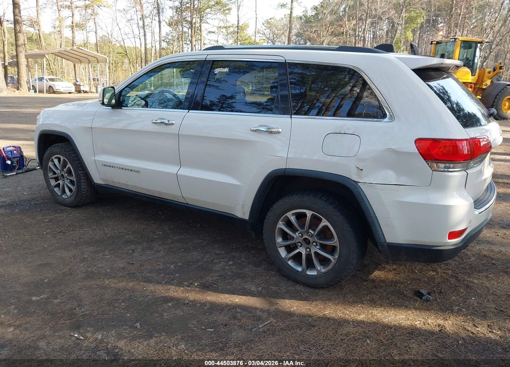 2014 JEEP GRAND CHEROKEE LIMITED VIN: 1C4RJEBG6EC460605