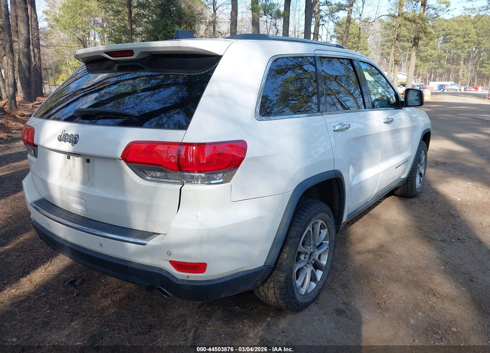 2014 JEEP GRAND CHEROKEE LIMITED VIN: 1C4RJEBG6EC460605