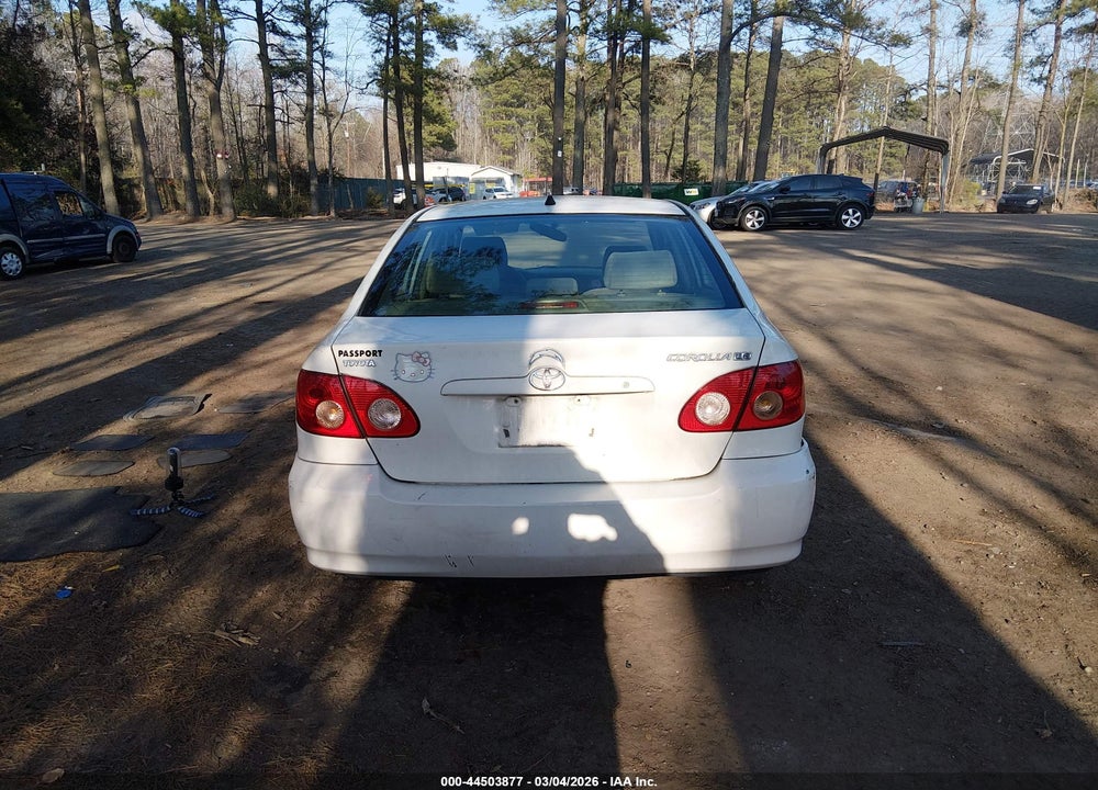 2005 TOYOTA COROLLA LE VIN: JTDBR32E952055650