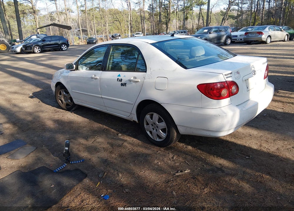 2005 TOYOTA COROLLA LE VIN: JTDBR32E952055650