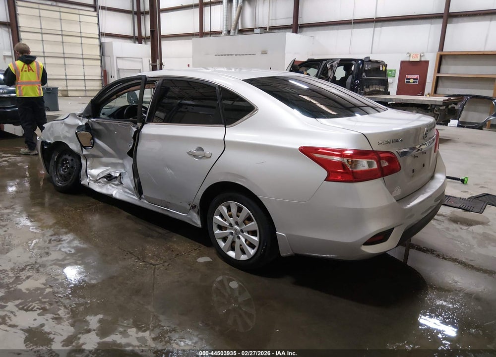 2016 NISSAN SENTRA S VIN: 3N1AB7AP1GY328162