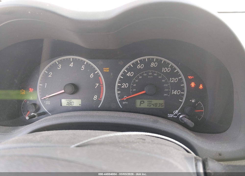 2009 TOYOTA COROLLA LE VIN: JTDBL40E799056903