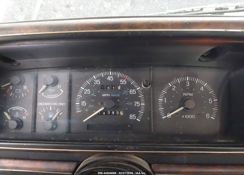 1989 FORD F150 VIN: 1FTEF14N8KPB25600