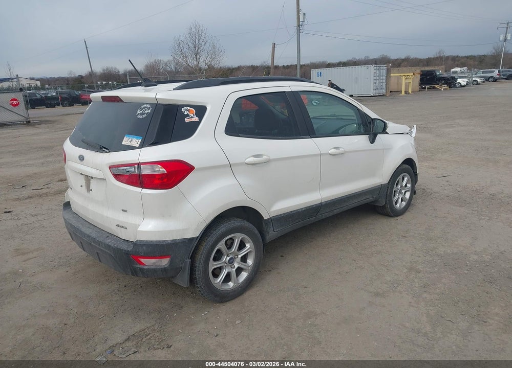 2018 FORD ECOSPORT SE VIN: MAJ6P1UL8JC246770
