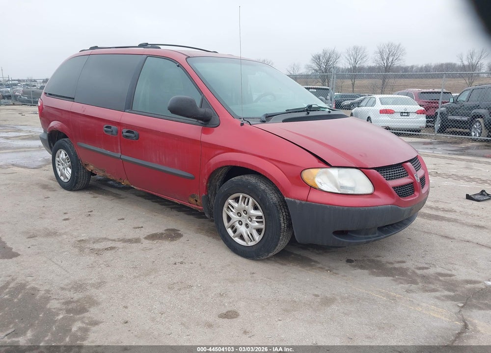 2004 DODGE CARAVAN SE VIN: 1D4GP25R64B554704