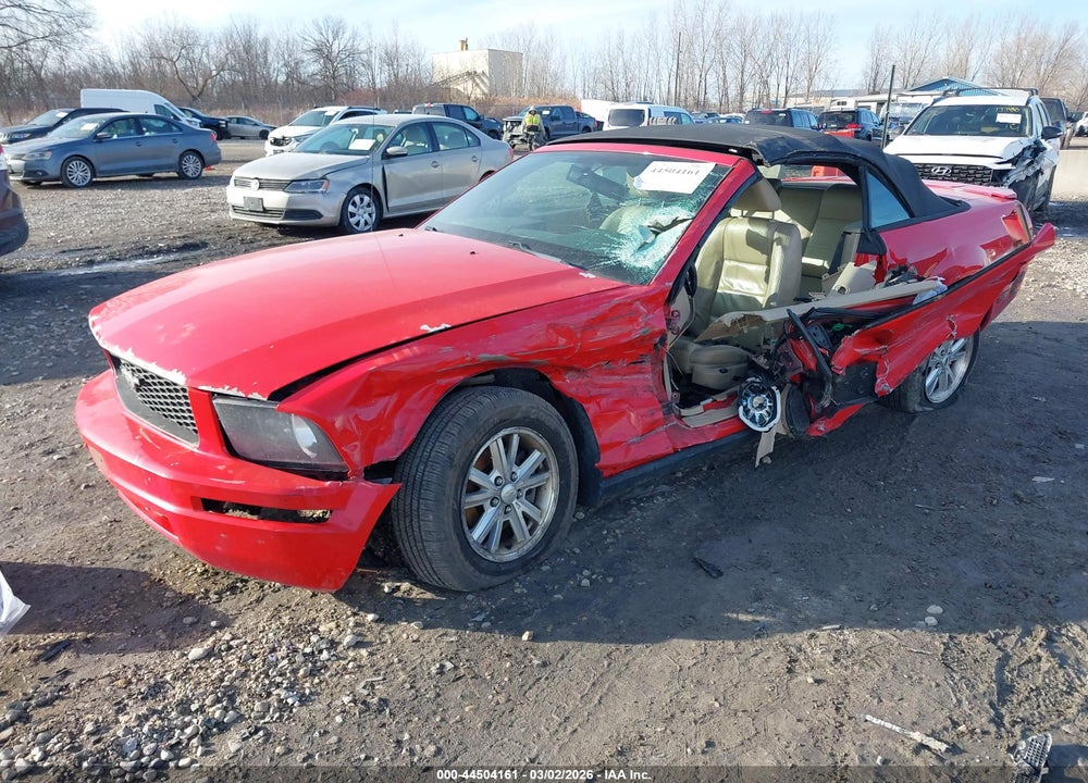 2007 FORD MUSTANG V6 DELUXE/V6 PREMIUM VIN: 1ZVFT84N575330622
