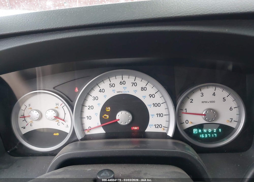 2008 DODGE DAKOTA TRX VIN: 1D3HW78N38S517052