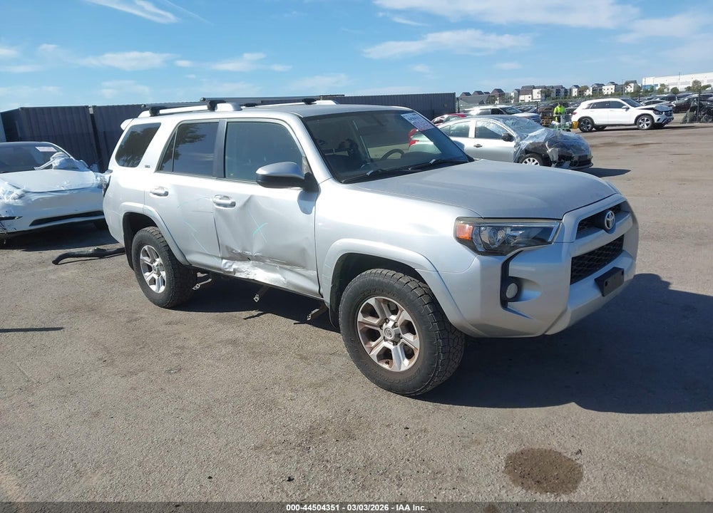 2016 TOYOTA 4RUNNER SR5 VIN: JTEBU5JR2G5394441
