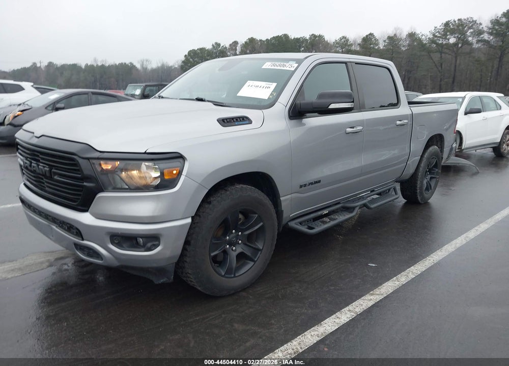 2021 RAM 1500 BIG HORN  4X4 5'7 BOX VIN: 1C6SRFFT2MN578037
