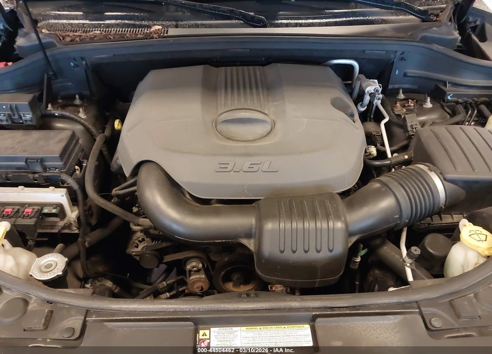2011 DODGE DURANGO CREW VIN: 1D4RE4GGXBC742560