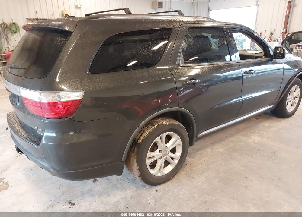 2011 DODGE DURANGO CREW VIN: 1D4RE4GGXBC742560