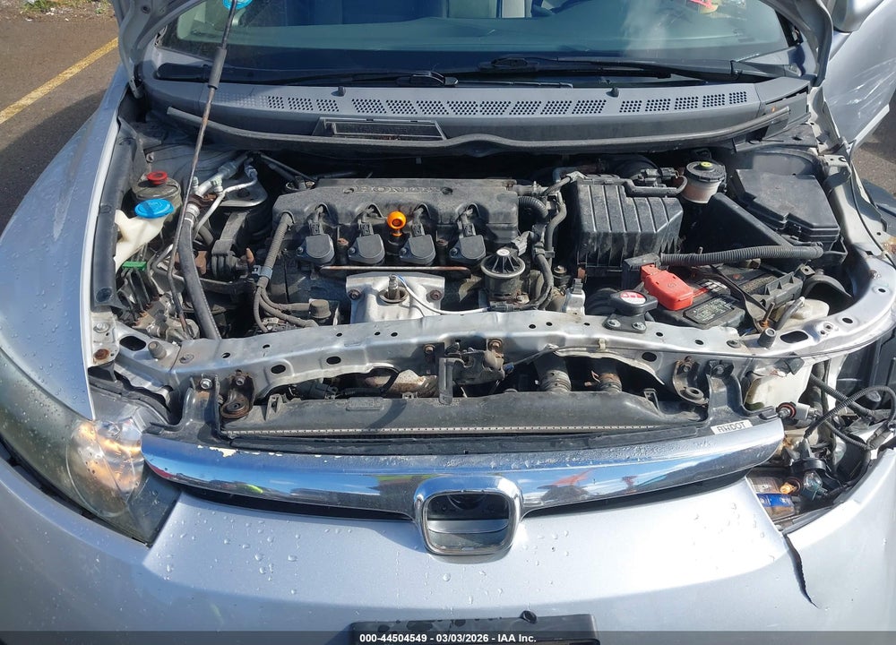 2008 HONDA CIVIC LX VIN: 1HGFA16588L076609