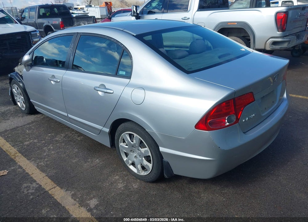 2008 HONDA CIVIC LX VIN: 1HGFA16588L076609
