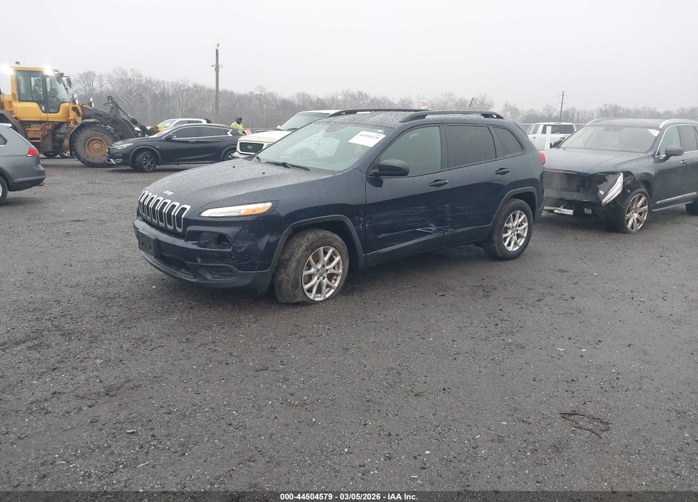 2016 JEEP CHEROKEE SPORT VIN: 1C4PJMAS7GW205941