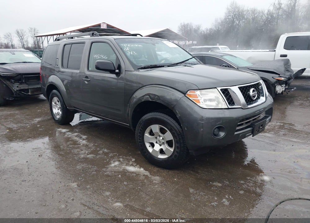 2008 NISSAN PATHFINDER S VIN: 5N1AR18B98C661070