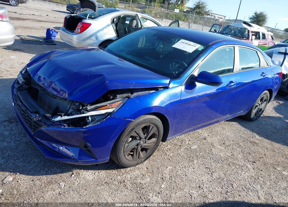 2022 HYUNDAI ELANTRA SEL VIN: KMHLM4AG4NU306358