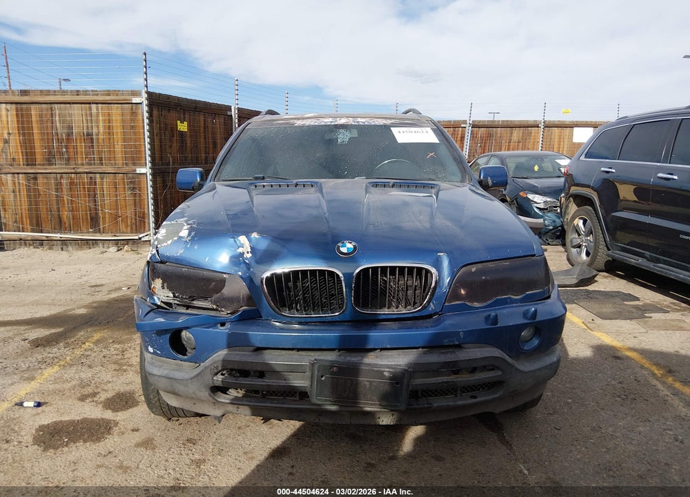 2003 BMW X5 4.4I VIN: 5UXFB33583LH46679