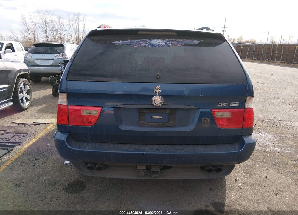 2003 BMW X5 4.4I VIN: 5UXFB33583LH46679