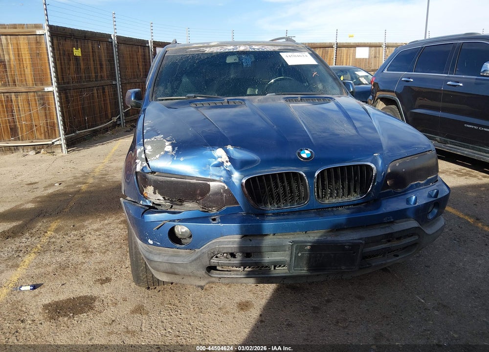2003 BMW X5 4.4I VIN: 5UXFB33583LH46679