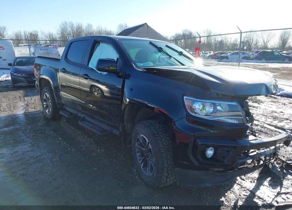 2021 CHEVROLET COLORADO 4WD  SHORT BOX Z71 VIN: 1GCGTDEN6M1246200