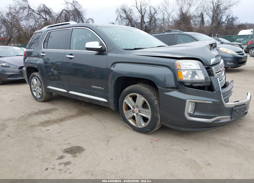 2017 GMC TERRAIN DENALI VIN: 2GKFLVEK7H6121432