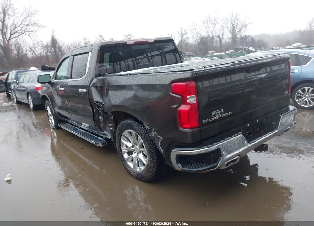 2021 CHEVROLET SILVERADO 1500 4WD  SHORT BED LTZ VIN: 1GCUYGET4MZ140981