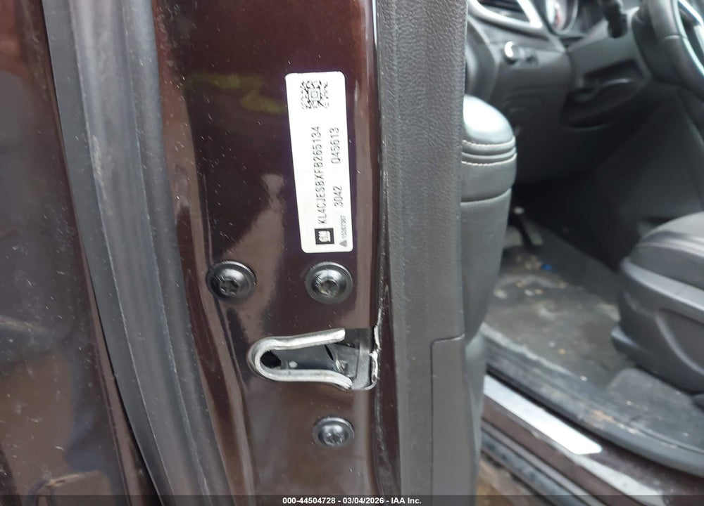 2015 BUICK ENCORE VIN: KL4CJESBXFB265134