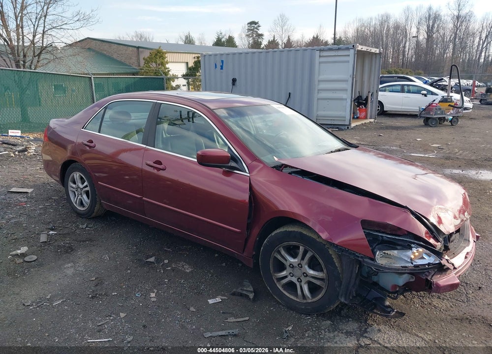 2006 HONDA ACCORD 2.4 EX VIN: 1HGCM56806A035539