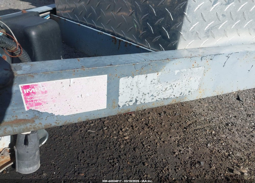 2003 ZIEMAN TRAILER VIN: 1ZCA22E2X3BB48095