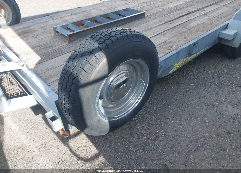 2003 ZIEMAN TRAILER VIN: 1ZCA22E2X3BB48095