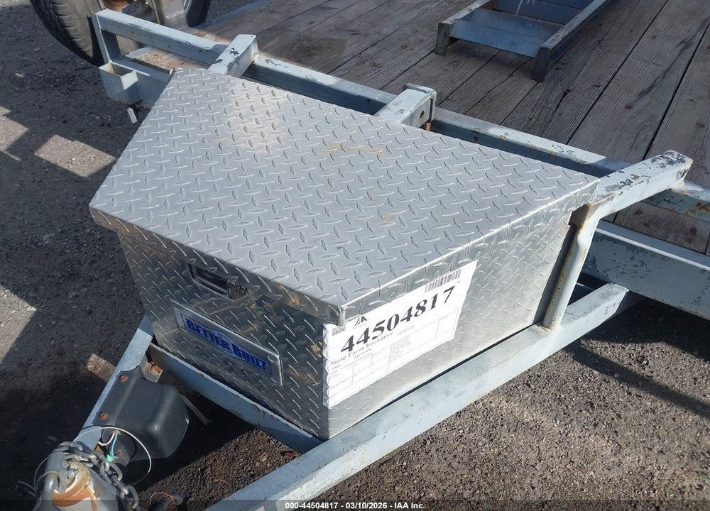 2003 ZIEMAN TRAILER VIN: 1ZCA22E2X3BB48095
