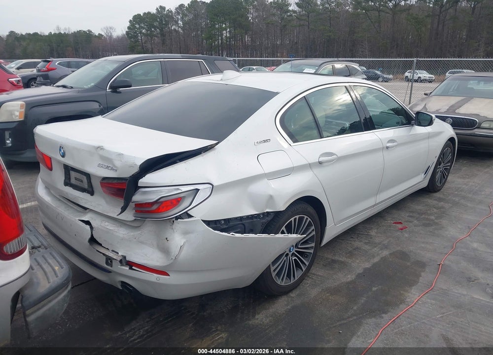 2019 BMW 530E IPERFORMANCE VIN: WBAJA9C50KB393029