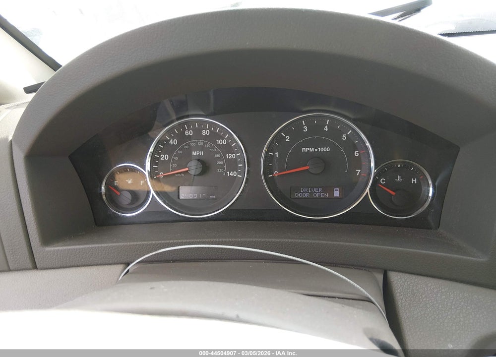 2009 JEEP GRAND CHEROKEE LAREDO VIN: 1J8GR48K49C526010