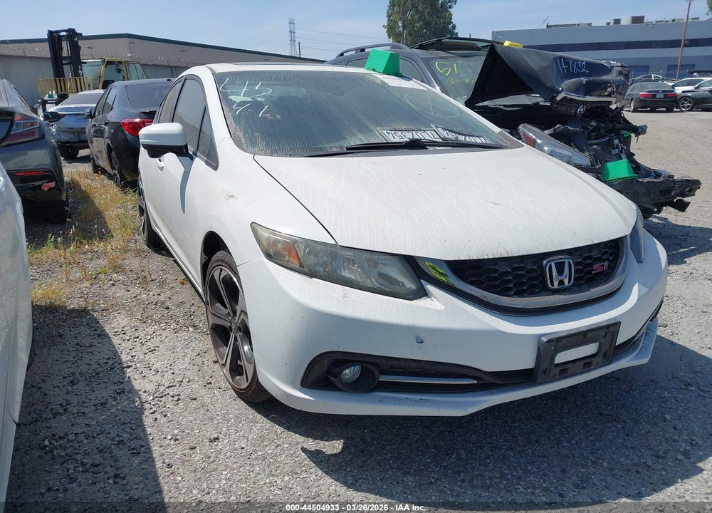 2015 HONDA CIVIC SI VIN: 2HGFB6E58FH708594