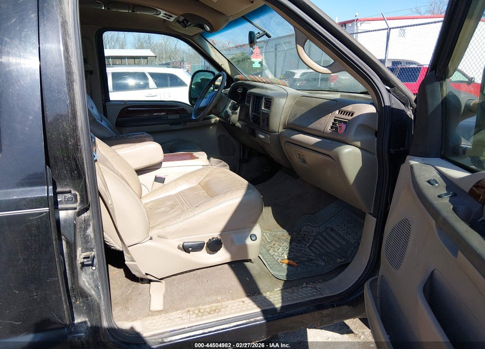 2000 FORD EXCURSION LIMITED VIN: 1FMNU43S0YED77811