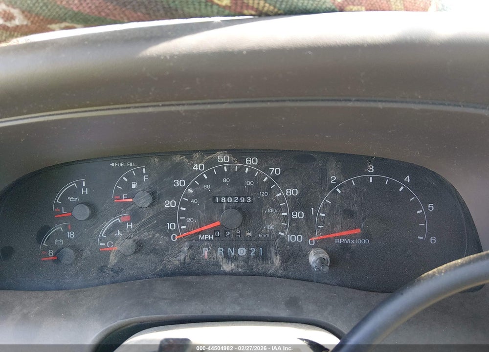 2000 FORD EXCURSION LIMITED VIN: 1FMNU43S0YED77811